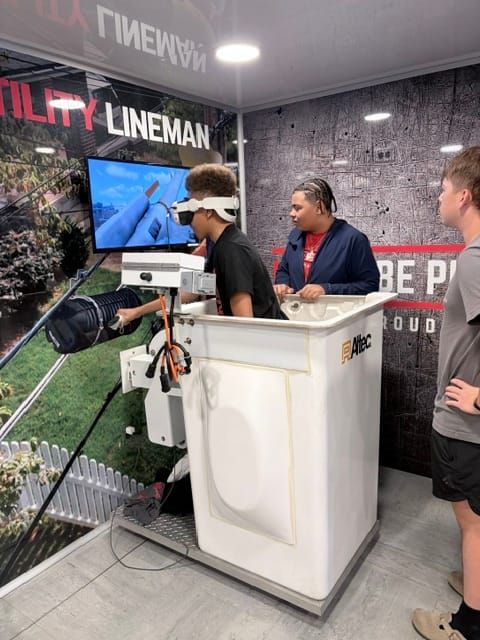 Dillard 8th Graders Explore Skilled Trades Through Be Pro Be Proud Mobile Career Lab