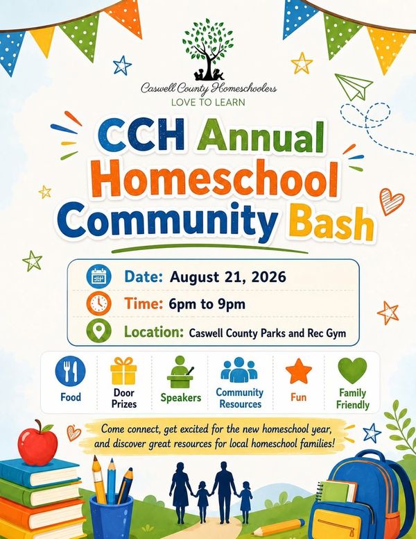 CCH Hosts Annual Homeschool Community Bash on Friday