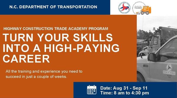 Register for Free Highway Construction Trade Academy