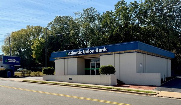 Atlantic Union Bank Closing Yanceyville Branch in October