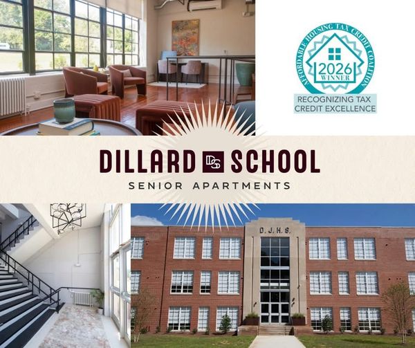 Dillard School Senior Apartments Earns National Recognition from the Affordable Housing Tax Credit Coalition