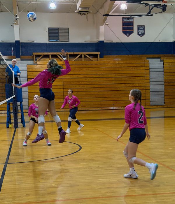 Buccaneers Volleyball Dig Pink
