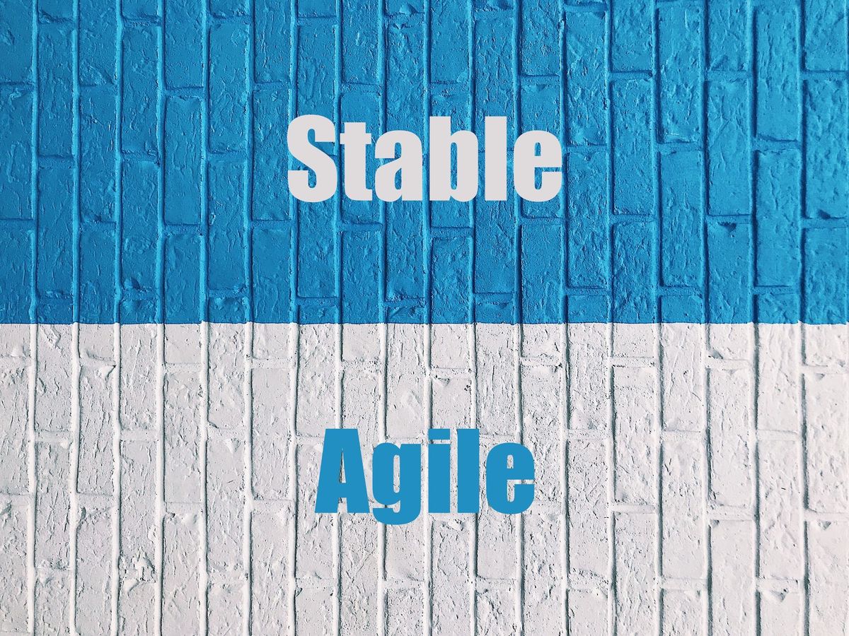 Stable & Agile (#2)