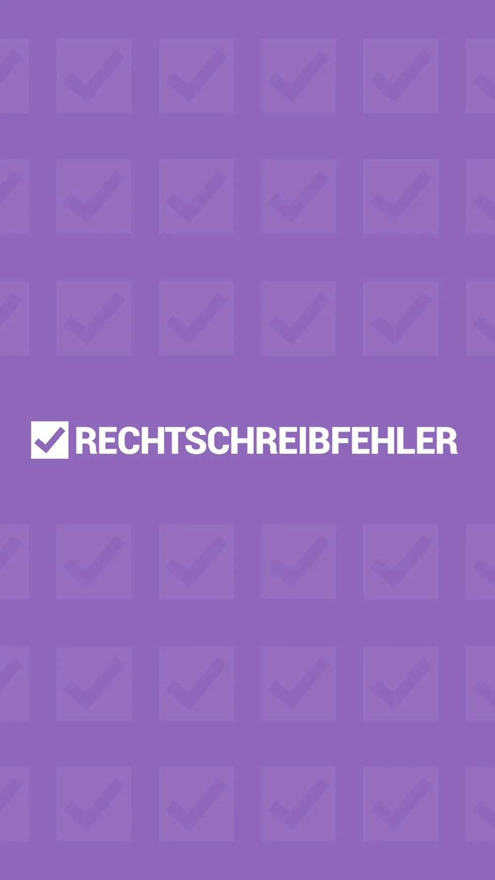 Rechtschreibfehler