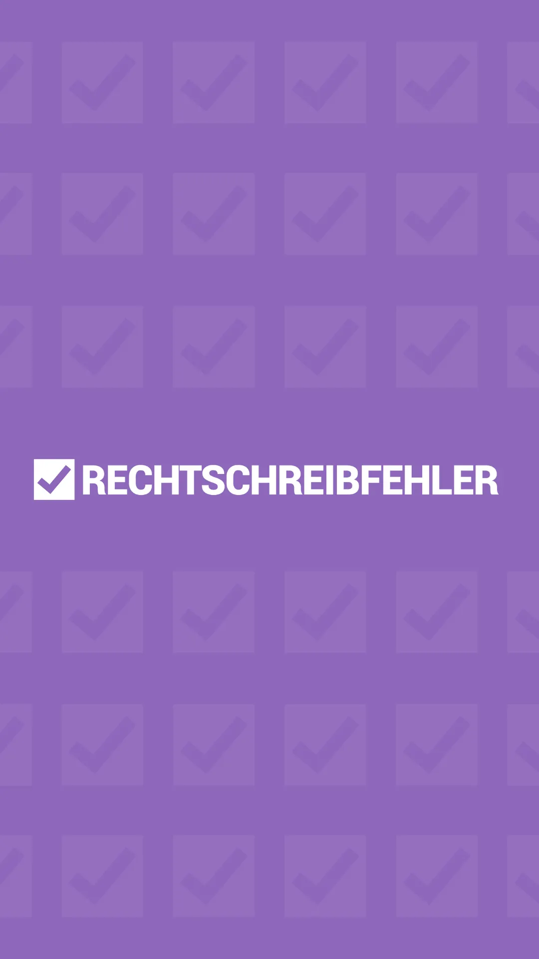 Rechtschreibfehler
