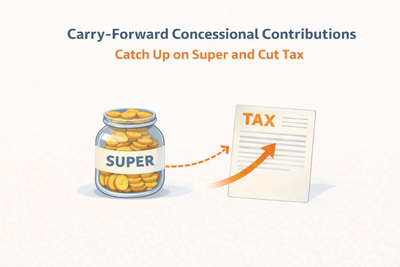 How to Use Carry-Forward Super Contributions to Catch Up and Save $20,000+ in Tax