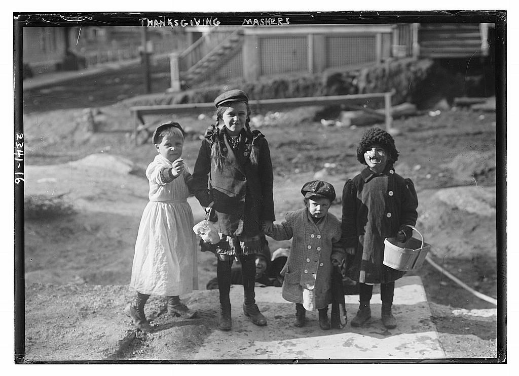 Thanksgiving's lost costume tradition