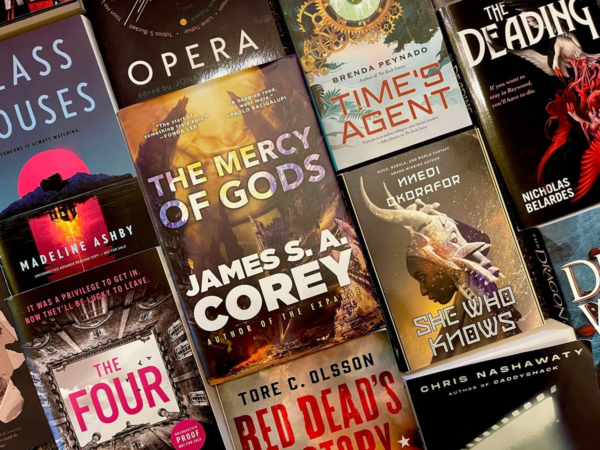 Here's a stack of books to check out this August