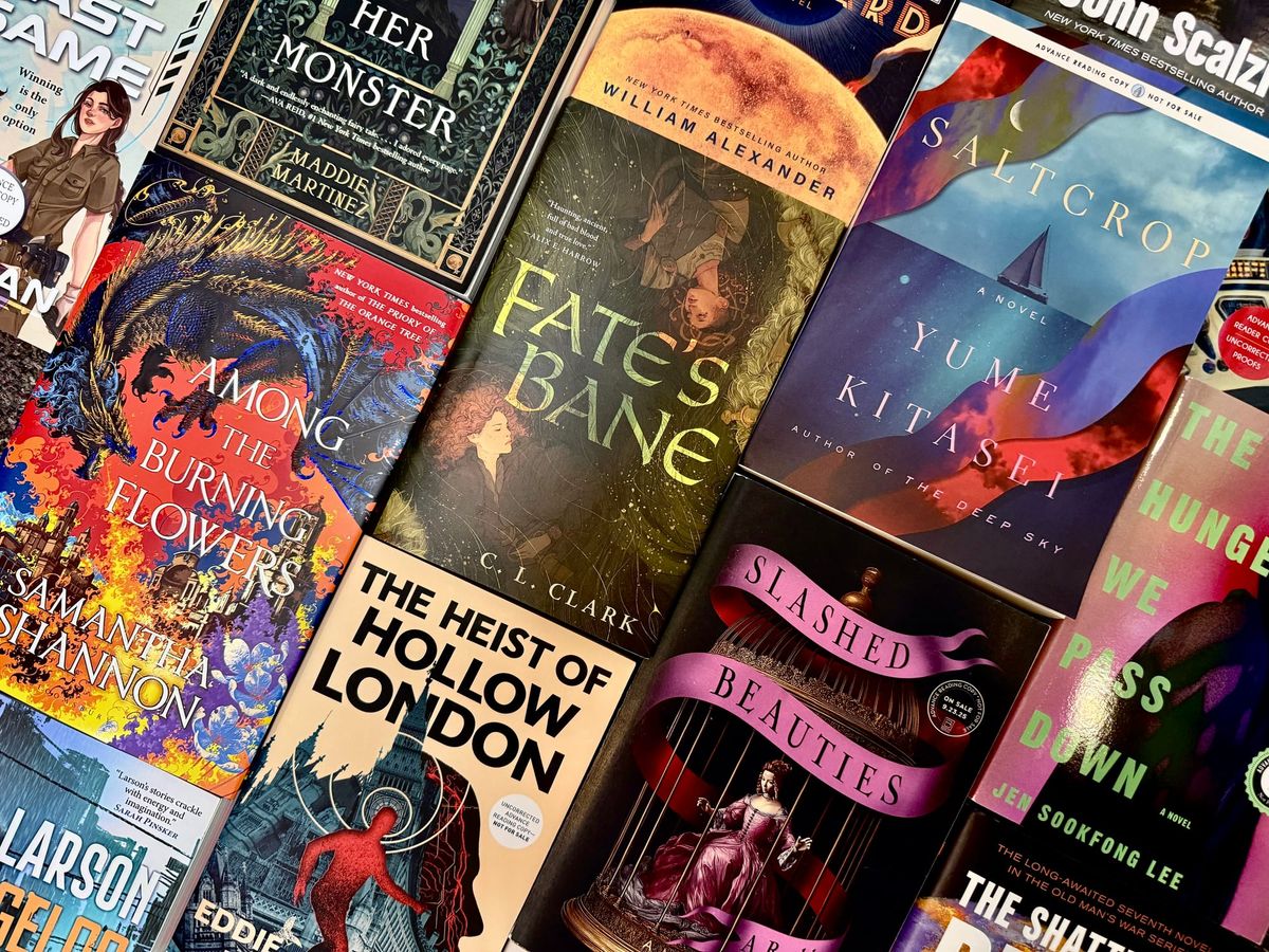 17 more sci-fi, fantasy, and horror books to close out September with
