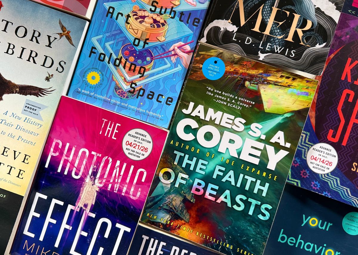 Here are 9 new sci-fi and fantasy books to pick up this April
