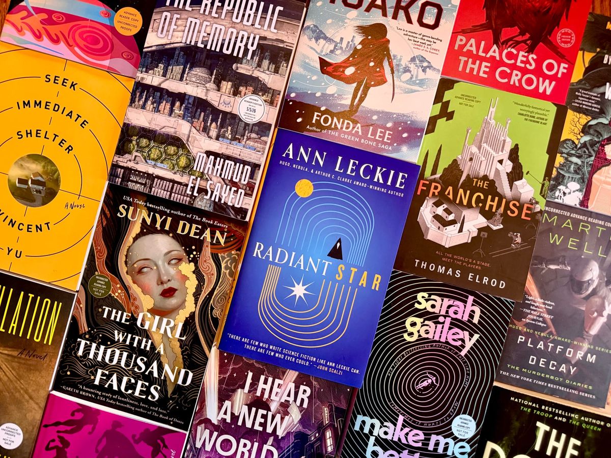 May 2026 brings a flood of new sci-fi and fantasy books