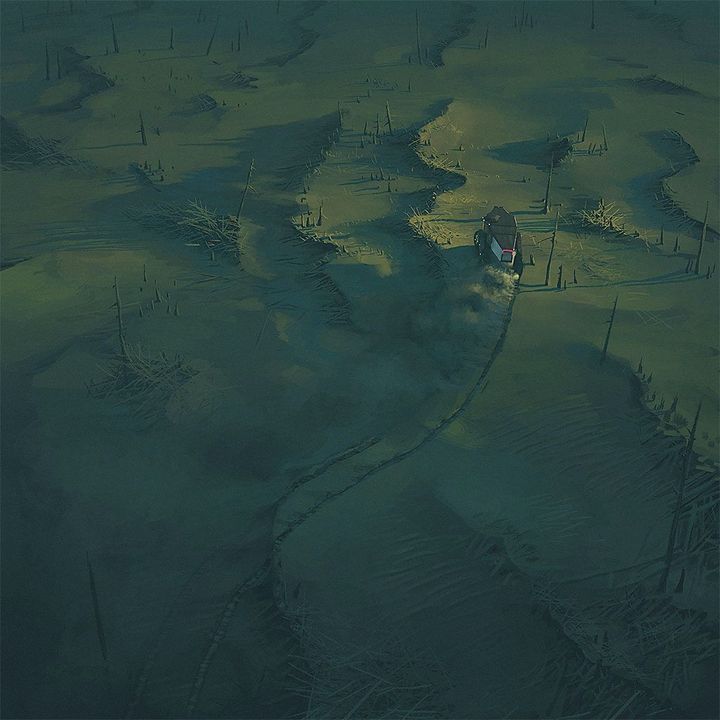 "I wanted to paint ash": Simon Stålenhag on his latest art book, The Labyrinth