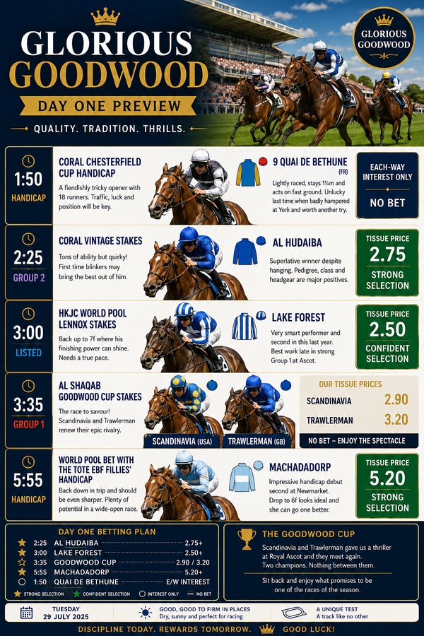 Glorious Goodwood - Day One Preview