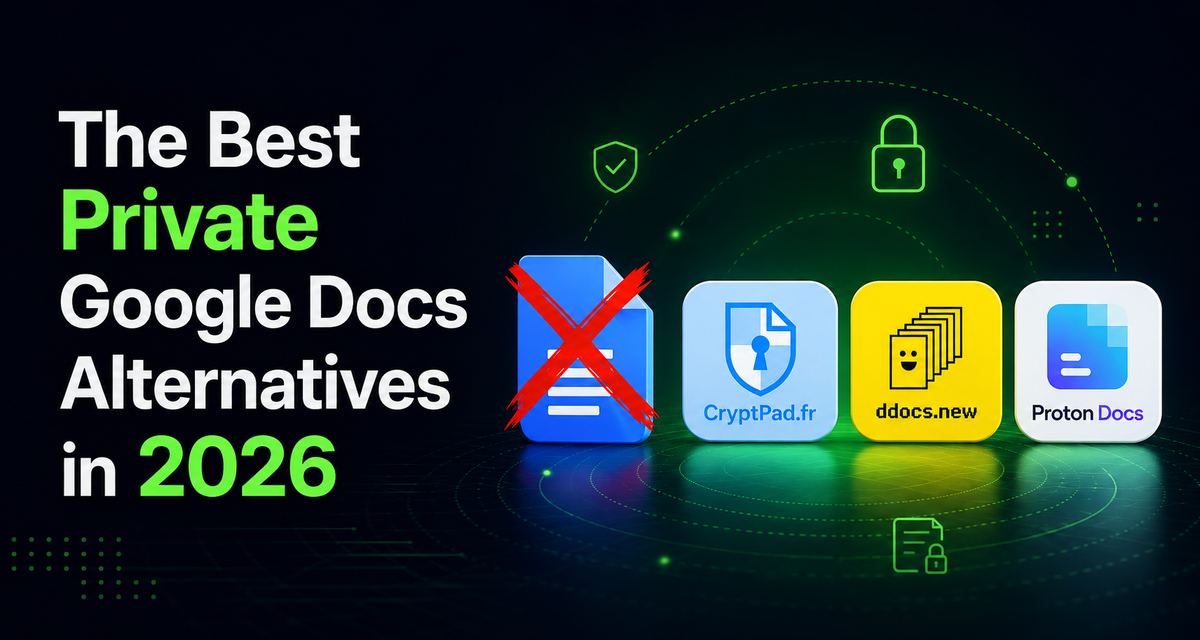 The Best Private Google Docs Alternatives in 2026 (End-to-End Encrypted)
