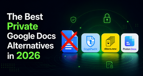 The Best Private Google Docs Alternatives in 2026 (End-to-End Encrypted)