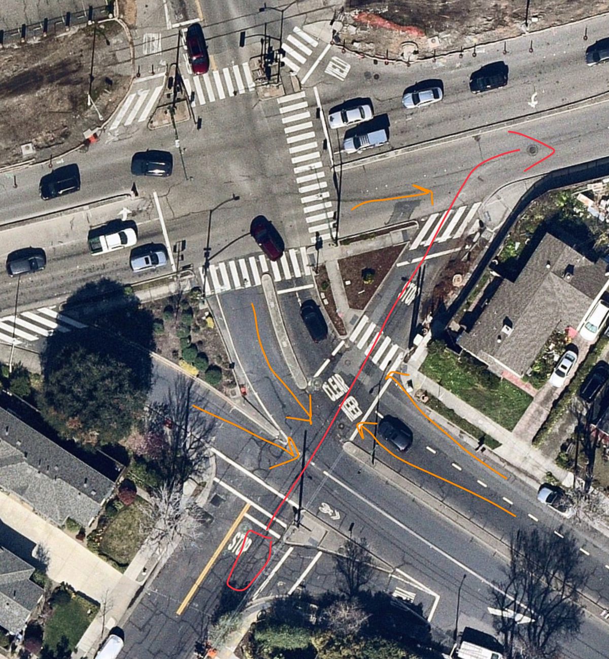 The last driver-on-driver crash at Pearl and Fernside before it's fixed for good?