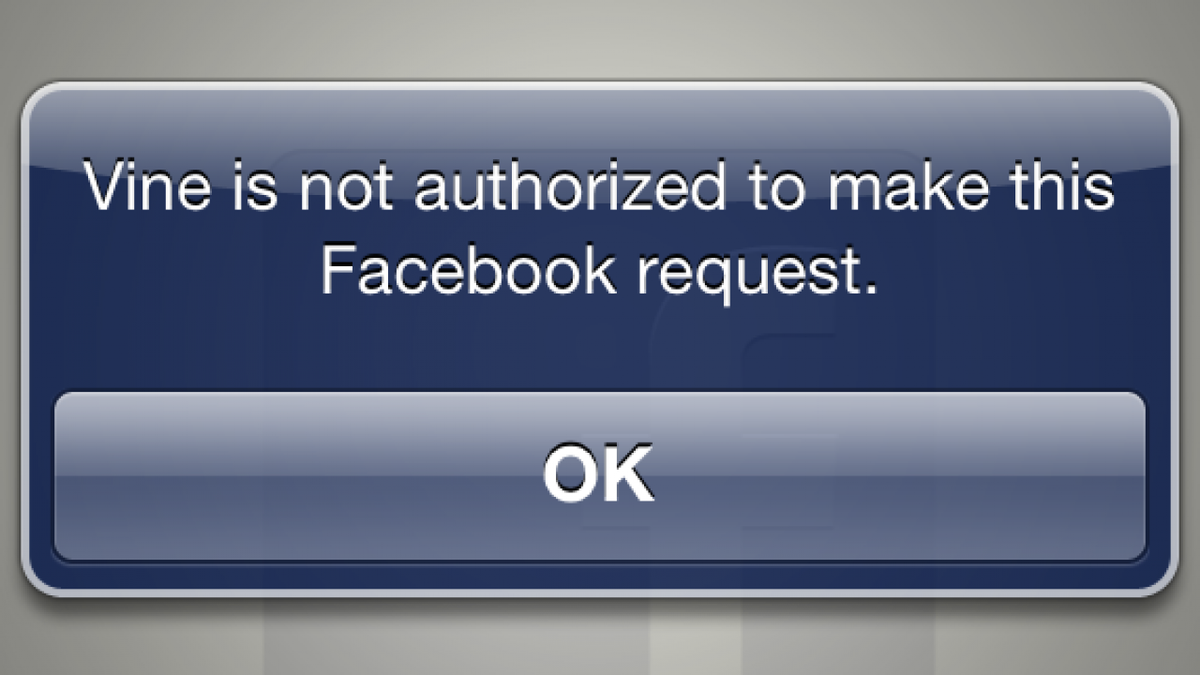 Facebook Blocks Vine from Finding Your Friends