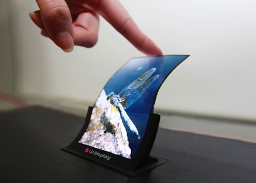 LG Develops Flexible Display, Plans Mass Production