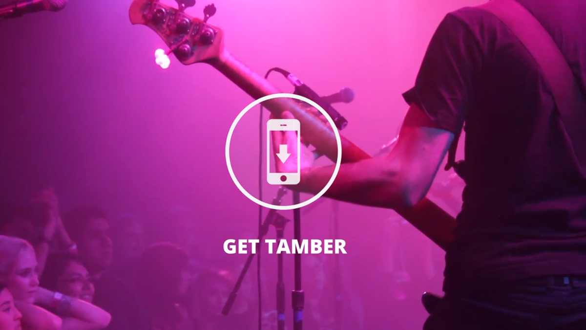 Tamber iOS App Finds and Suggests Live Concerts Near You