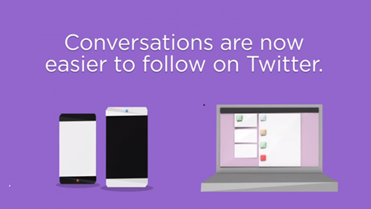 Twitter reverses the timeline, puts conversations in order