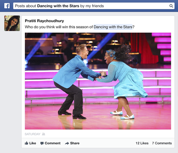 Facebook Updates Graph Search With Posts and Status Support