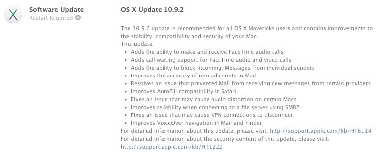 Apple Releases OS X 10.9.2, Fixes Major SSL Vulnerability