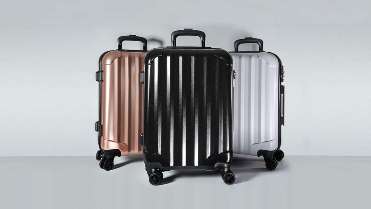 This smart suitcase is TSA approved so you can go through airport security a bit more relaxed