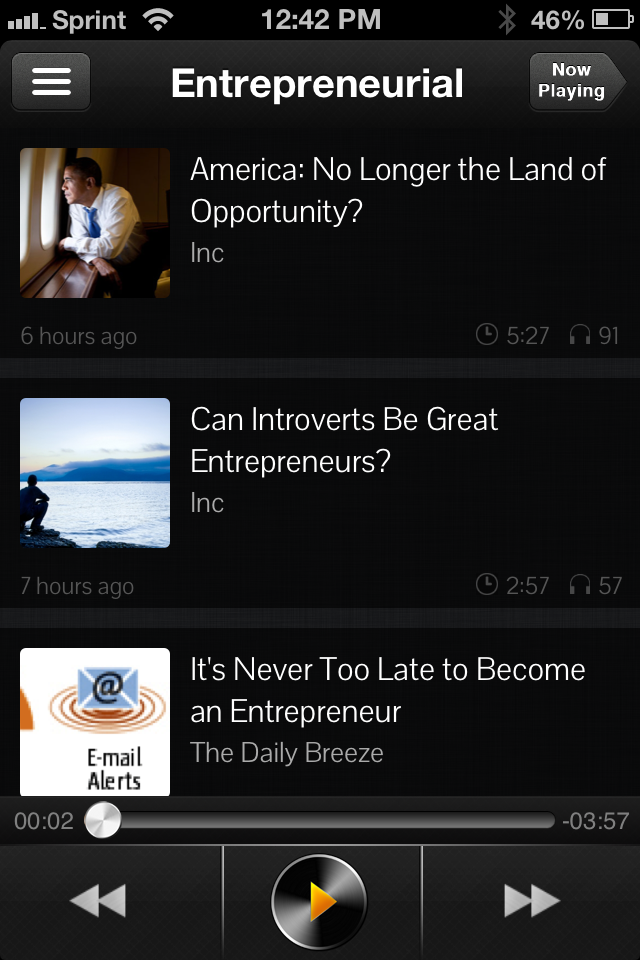 Review: Umano for iOS, Listen to Articles Read by Real People