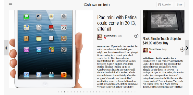Flipboard magazines come to the Web