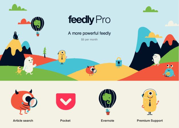 Google Reader Alternative Feedly Pro Now Available to All
