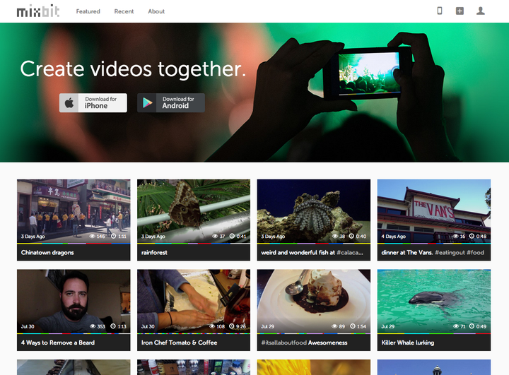 YouTube Founders Unveil MixBit, Their Semi-Competitor to Vine and Instagram