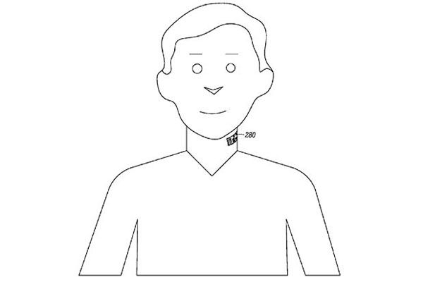 Motorola Files Patent for Neck Tattoo Microphone