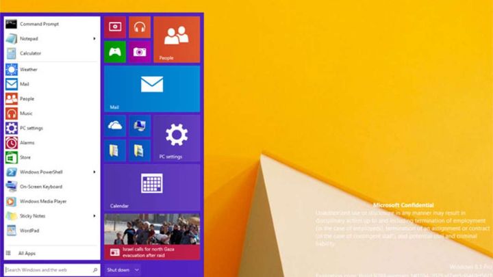 Is This Leaked Windows 9 Start Menu Real or Fake?