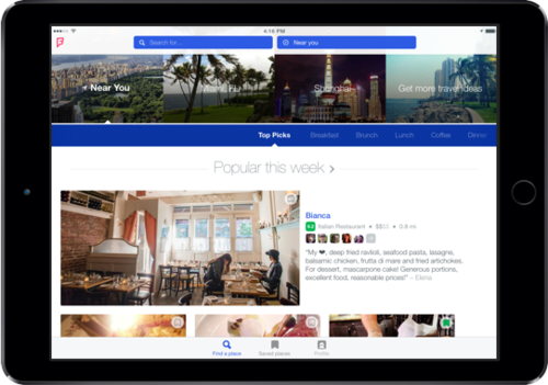 Foursquare Comes to the iPad