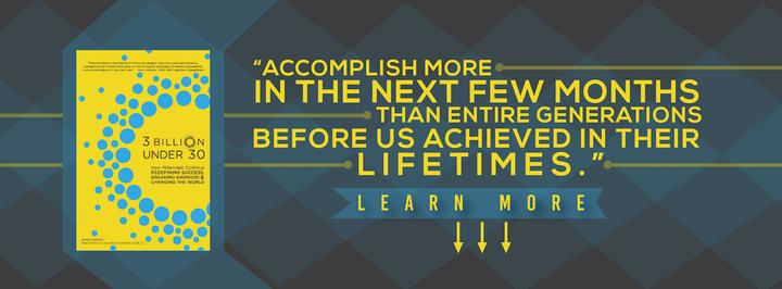 Exclusive look: 21 year old TED speaker’s new book, 3 Billion Under 30