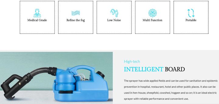 New machines help to disinfect business facilities