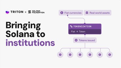 Triton x Solana Developer Platform: bringing the chain to institutional finance