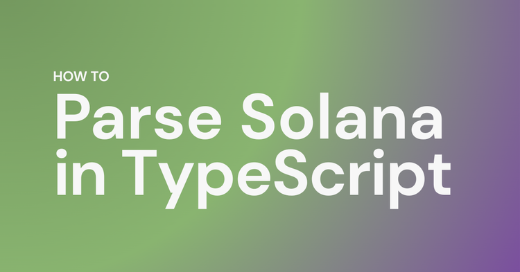 Parse Solana gRPC transactions to JSON and jsonParsed using TypeScript