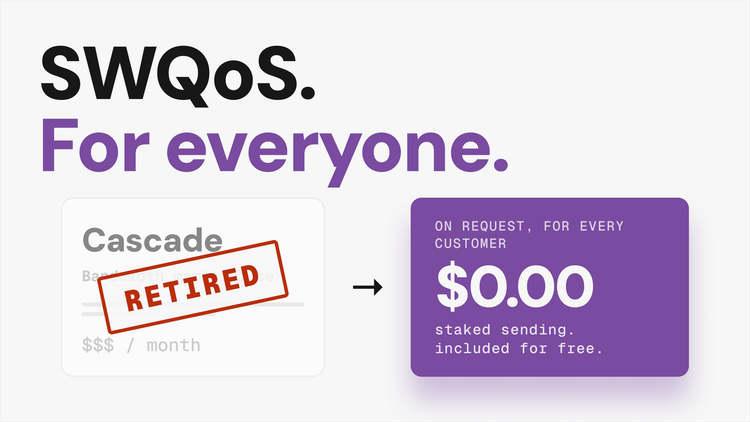 SWQoS for everyone: why we retired Cascade Marketplace