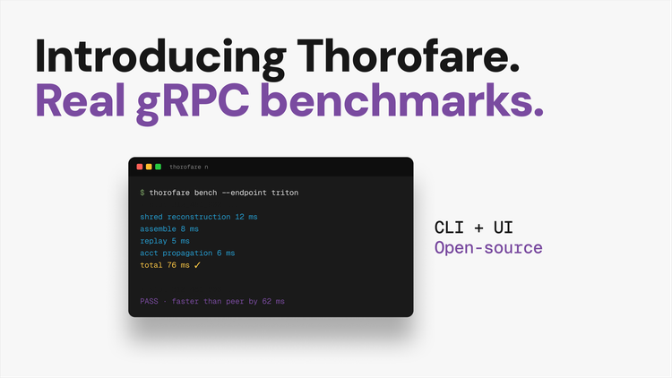 Benchmark Solana RPC endpoints