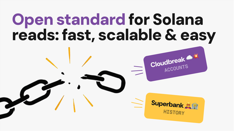 A new standard for Solana reads: fast, easy to scale, and open to everyone