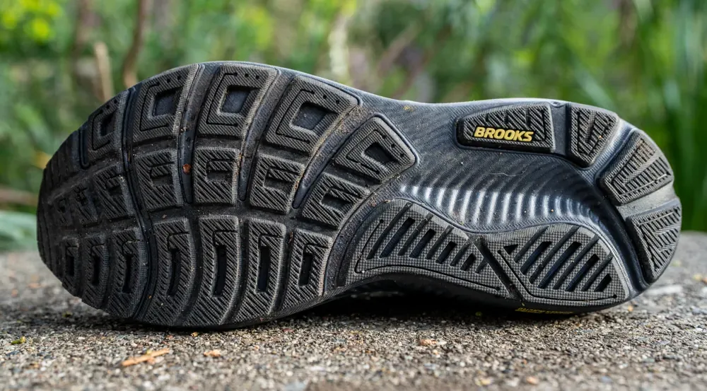 Brooks Ghost 17 outsole rubber compound