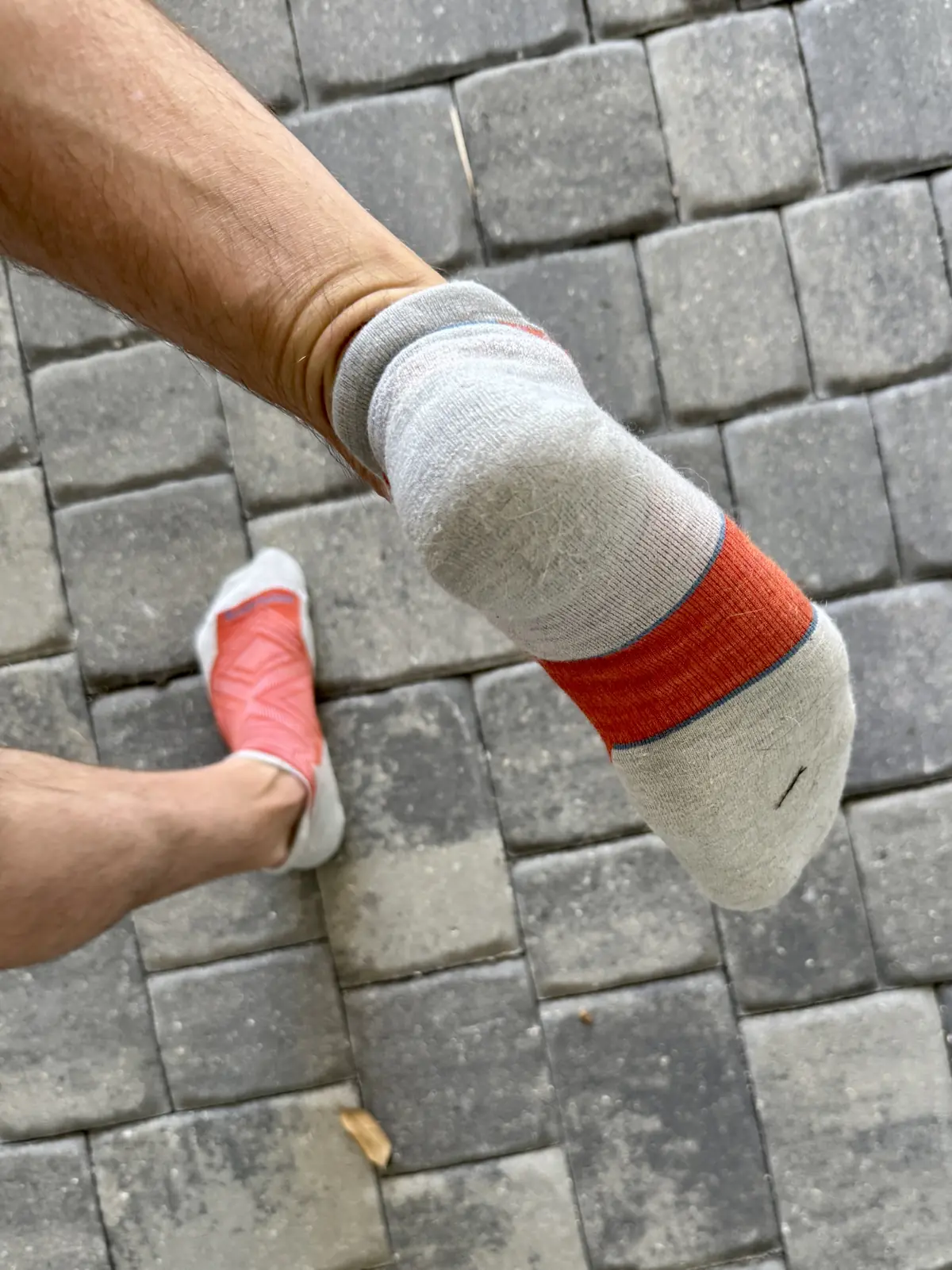 cushioning on the ball and heel areas