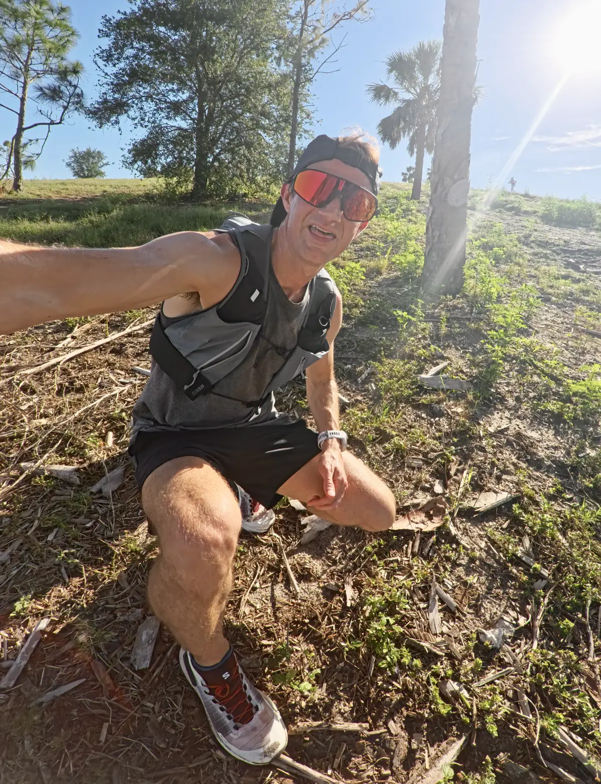 Alastair Running in the Salomon S/Lab Genesis