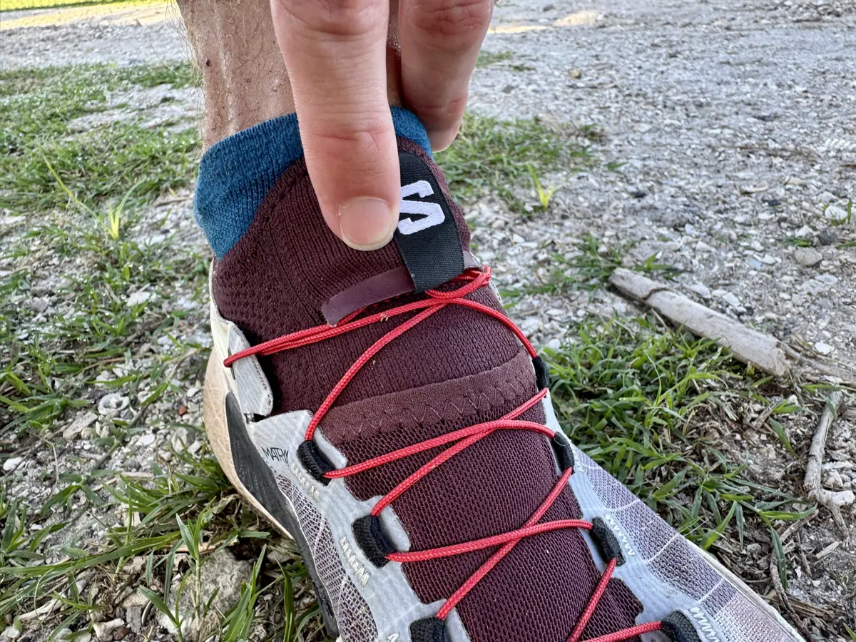 Lace garage hides excess laces