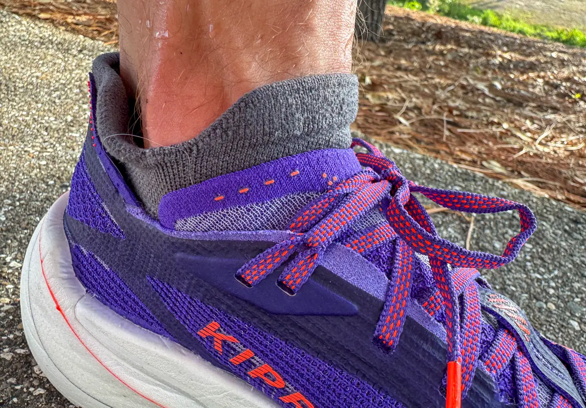 Racers Loop Heel Lock lacing method