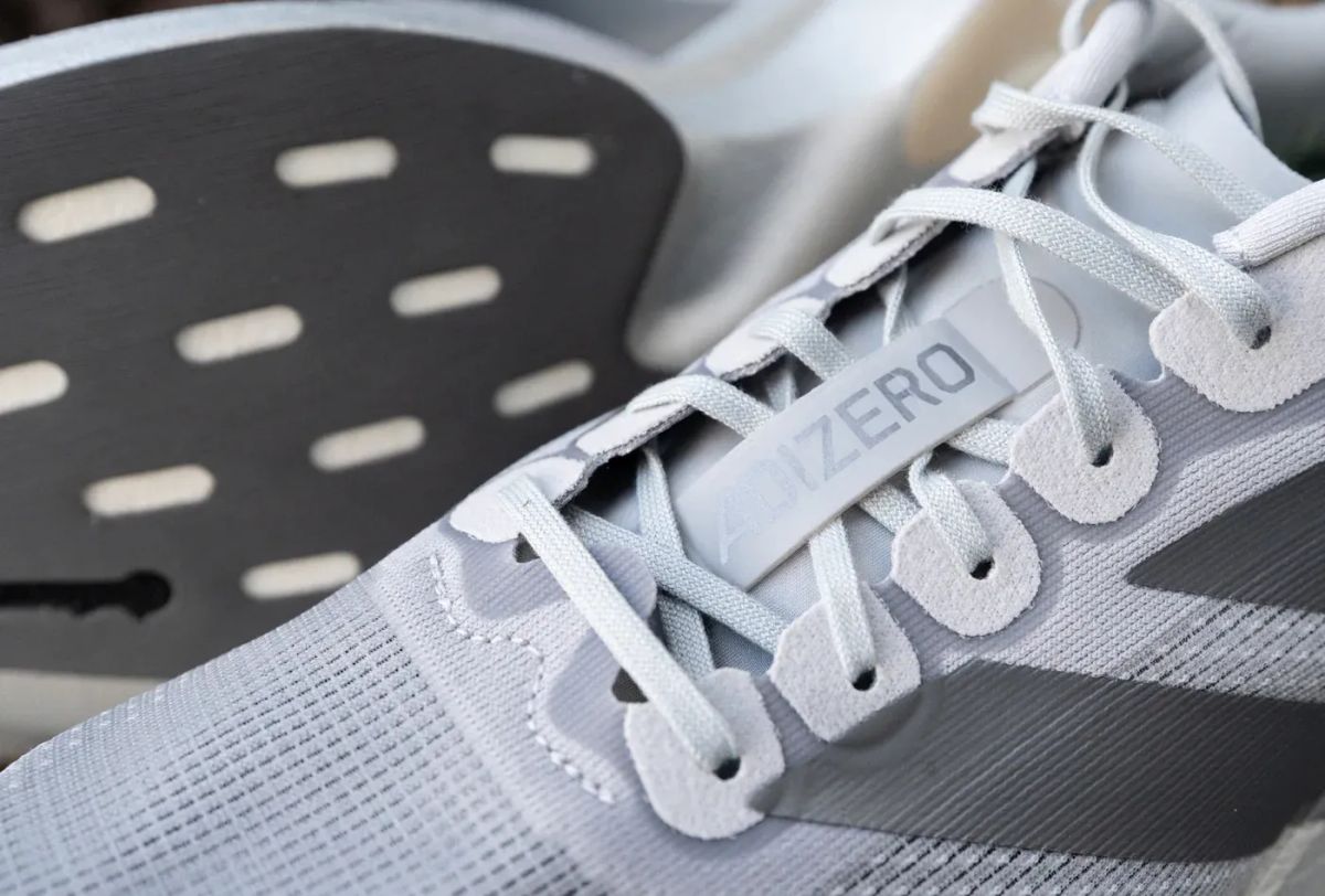 adidas gazelle silver green womens adidas Adizero Evo SL Men's Shoes White/Teal/Grey / 10.5 main image 1
