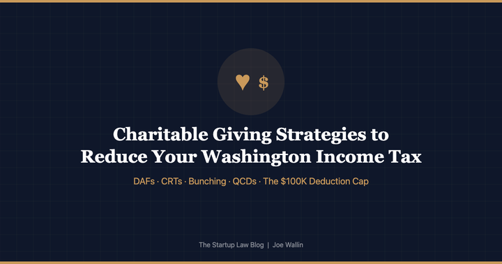 Illustration for Charitable Giving Strategies to Reduce Your Washington Income Tax