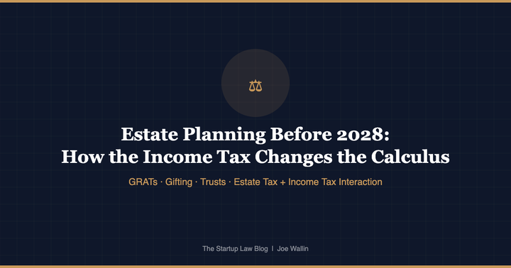 Illustration for Estate Planning Before 2028: How Washington's Income Tax Changes the Calculus