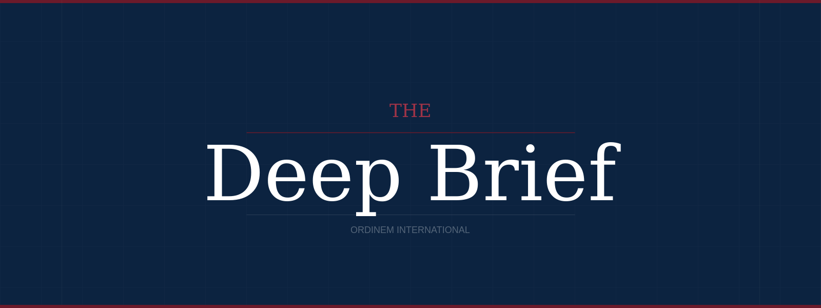 The Deep Brief